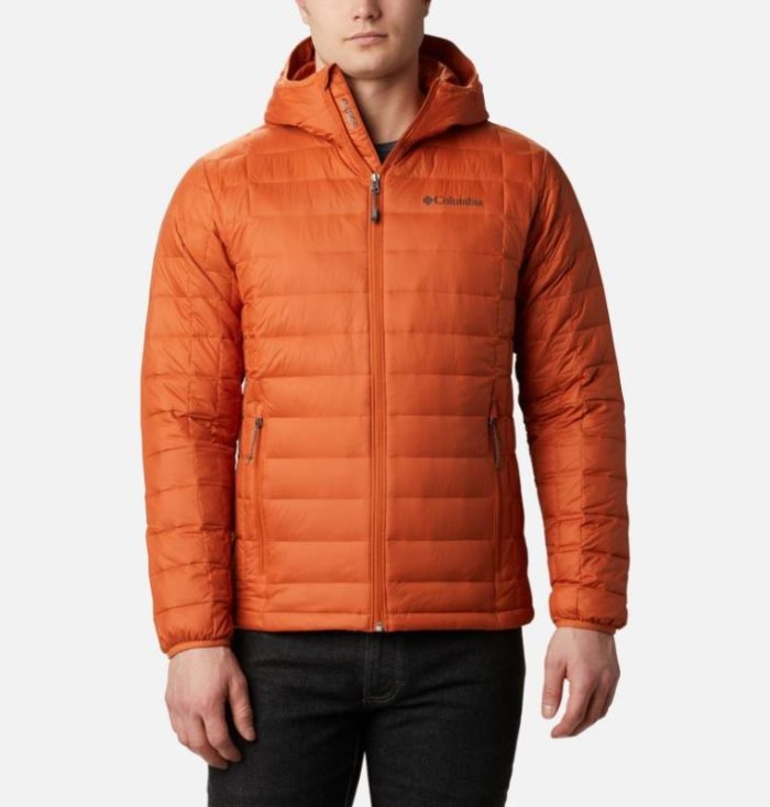 Jaqueta Columbia Voodoo Falls™ 590 TurboDown™ Encapuzado Casaco Puffer Masculino Laranja Portugal | 140876-NGSH