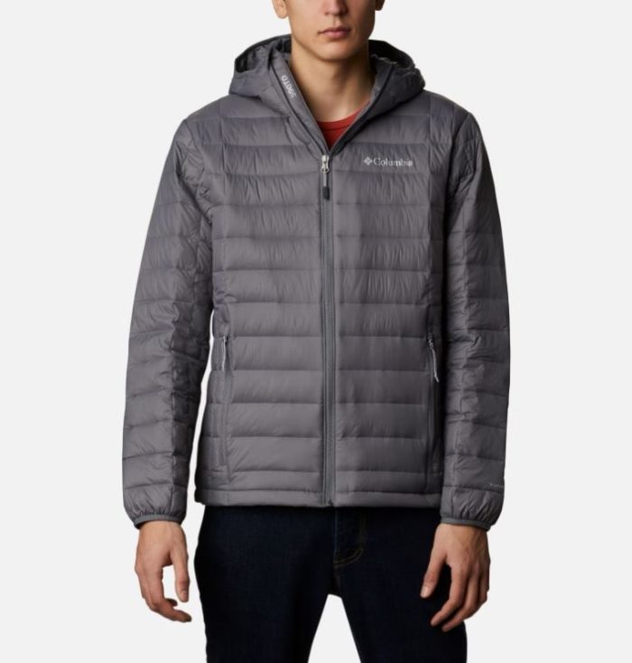 Jaqueta Columbia Voodoo Falls™ 590 TurboDown™ Encapuzado Casaco Puffer Masculino Cinzentas Portugal | 154820-4MXS