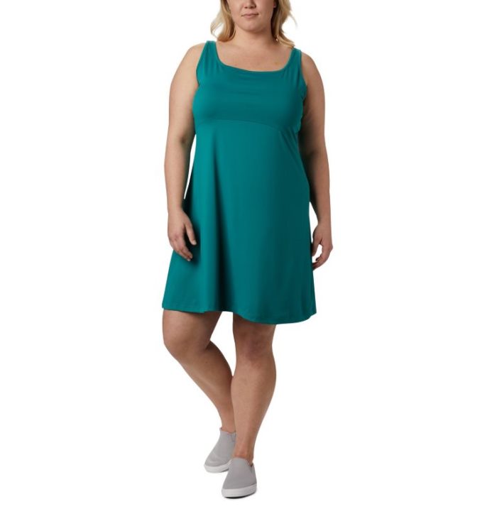 Vestidos Columbia PFG Freezer™ III Vestidos Feminino Turquesa Portugal | 150243-A1WU