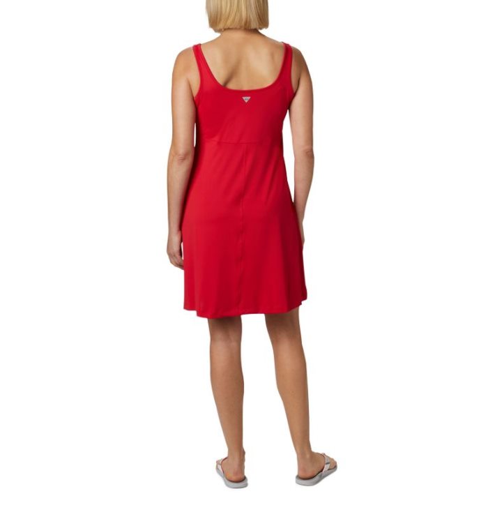 Vestidos Columbia PFG Freezer™ III Vestidos Feminino Vermelhas Portugal | 164128-FPOT