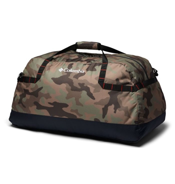 Mochilas E Rolos Columbia Lodge™ Large 70L Duffle Masculino Camufladas Pretas Portugal | 173773-R74S