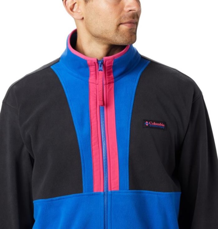 Casaco De Lã Columbia Back Bowl™ Leves Fleece Masculino Pretas Portugal | 114781-HP97