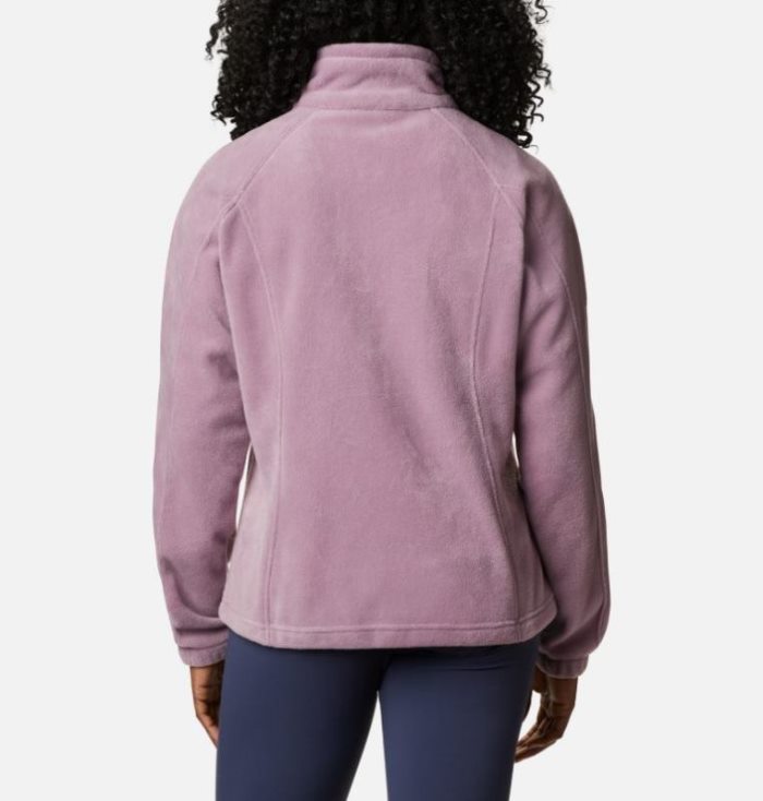 Casaco De Lã Columbia Benton Springs™ Full Zip Fleece - Petite Feminino Roxo Vermelhas Portugal | 113497-YY7K