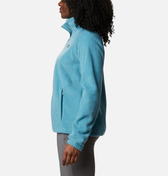 Casaco De Lã Columbia Benton Springs™ Full Zip Fleece - Petite Feminino Azuis Portugal | 195189-A00N