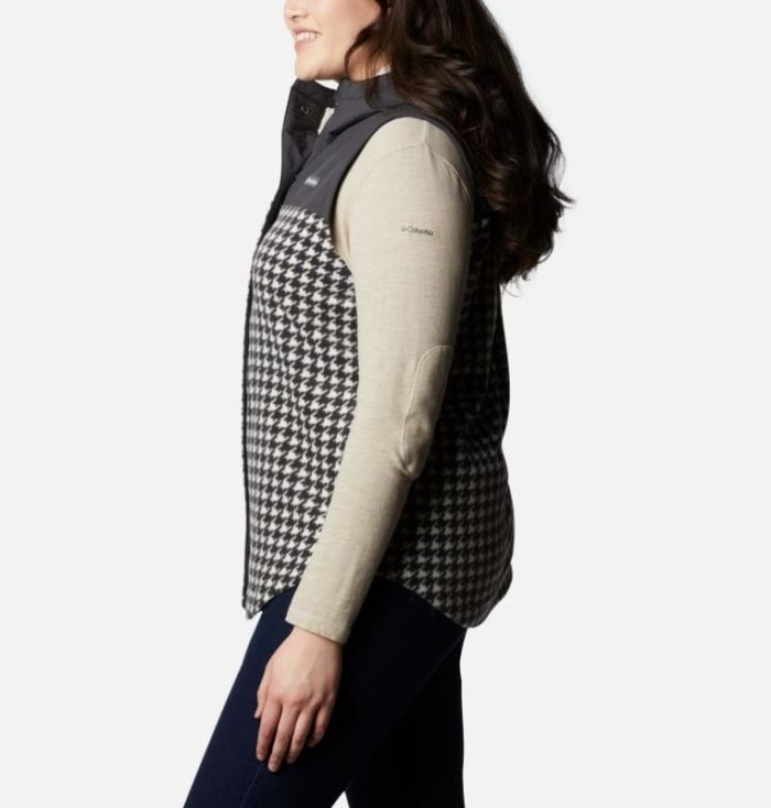 Casaco De Lã Columbia Benton Springs™ Overlay Vest Feminino Creme Portugal | 123259-TFNS