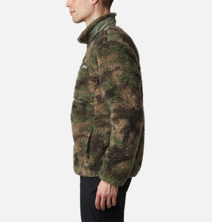 Casaco De Lã Columbia Inverno Pass™ Printed Casaco De Lã Masculino Camufladas Portugal | 120930-OLC7