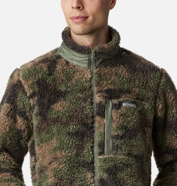 Casaco De Lã Columbia Inverno Pass™ Printed Casaco De Lã Masculino Camufladas Portugal | 120930-OLC7