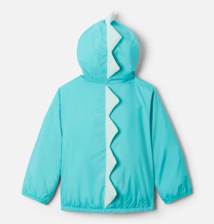 Casaco De Lã Columbia Kitterwibbit™ Encapuzado Fleece Forradas Jaqueta Criança Turquesa Luz Menta Portugal | 101199-70SZ