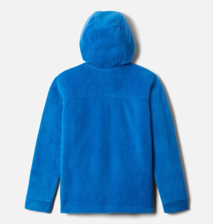 Casaco De Lã Columbia Steens™ Mountain II Fleece Encapuzado Jaqueta Criança Luz Azul Anil Portugal | 135327-NBR8