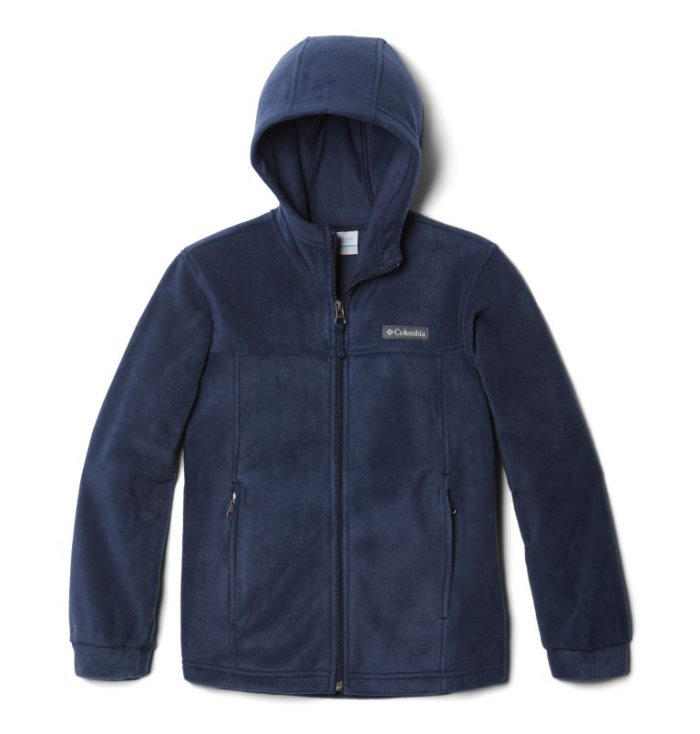 Casaco De Lã Columbia Steens™ Mountain II Fleece Encapuzado Jaqueta Criança Azul Marinho Portugal | 181489-UIZY