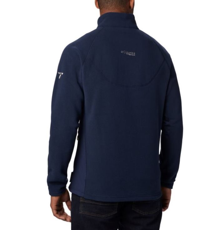 Casaco De Lã Columbia Titan Pass™ 2.0 II Fleece Masculino Azul Marinho Portugal | 147614-LI0I