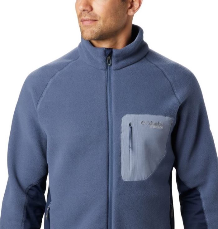 Casaco De Lã Columbia Titan Pass™ 2.0 II Fleece Masculino Azuis Escuro Azul Marinho Portugal | 175498-8LE5