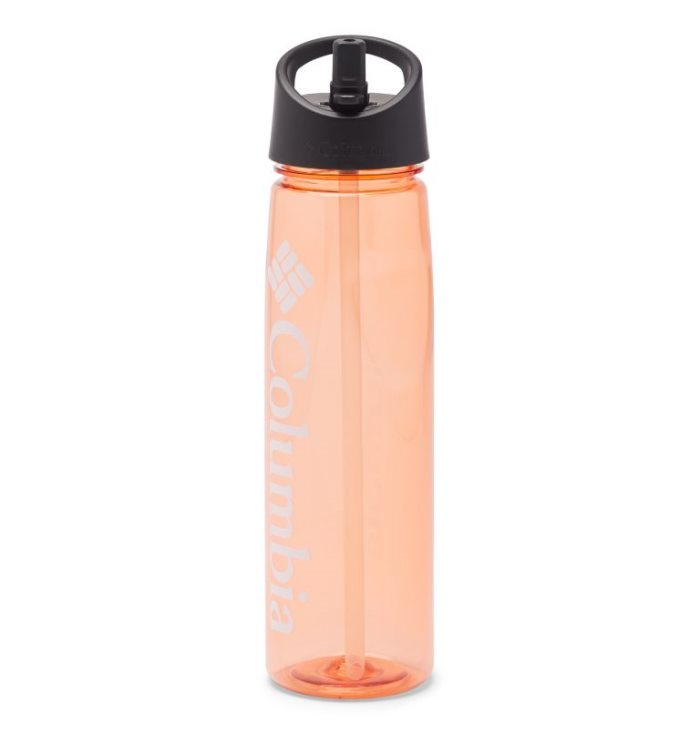 Garrafas de água Columbia BPA-Free Straw-Top Bottle 25oz Masculino Laranja Portugal | 169528-01TF