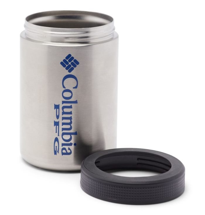 Garrafas de água Columbia PFG Double-Wall Vacuum Can and Bottle Cozie Masculino Prateadas Portugal | 101121-1KBH