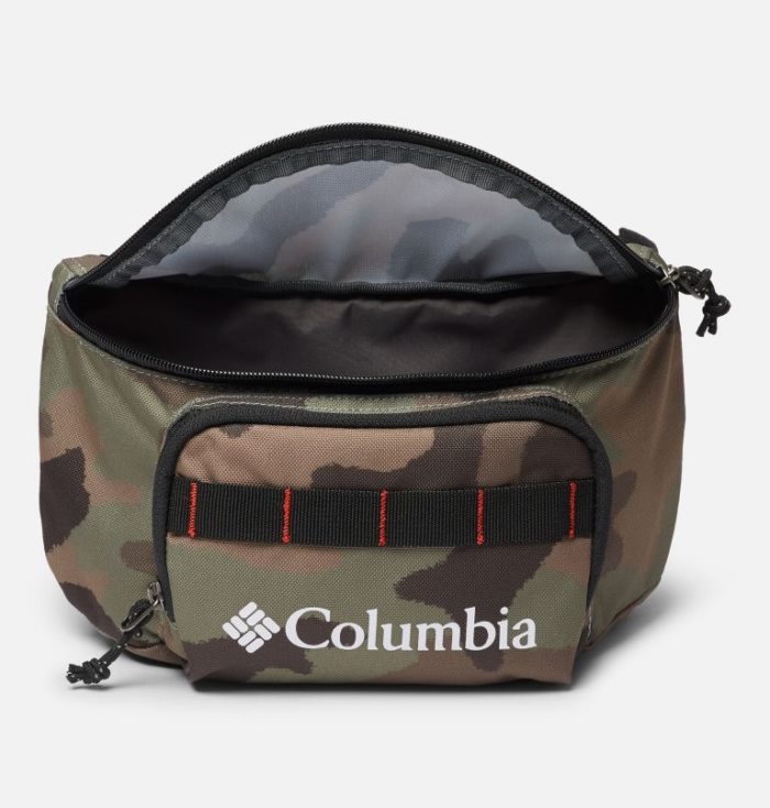 Mochilas Columbia Zigzag™ 1L Hip Pack Masculino Camufladas Pretas Portugal | 163920-RLUG