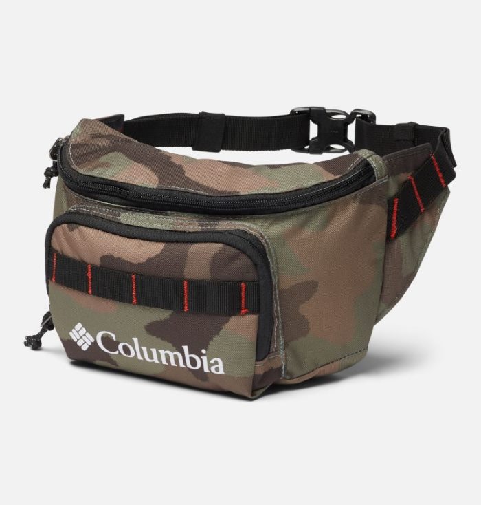 Mochilas Columbia Zigzag™ 1L Hip Pack Masculino Camufladas Pretas Portugal | 163920-RLUG