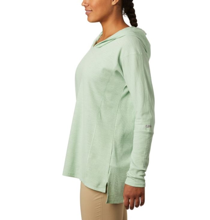 Moletons Columbia Longer Days™ Hoodie Feminino Menta Portugal | 125544-0QWI