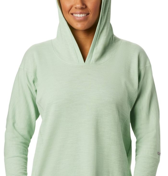 Moletons Columbia Longer Days™ Hoodie Feminino Menta Portugal | 125544-0QWI