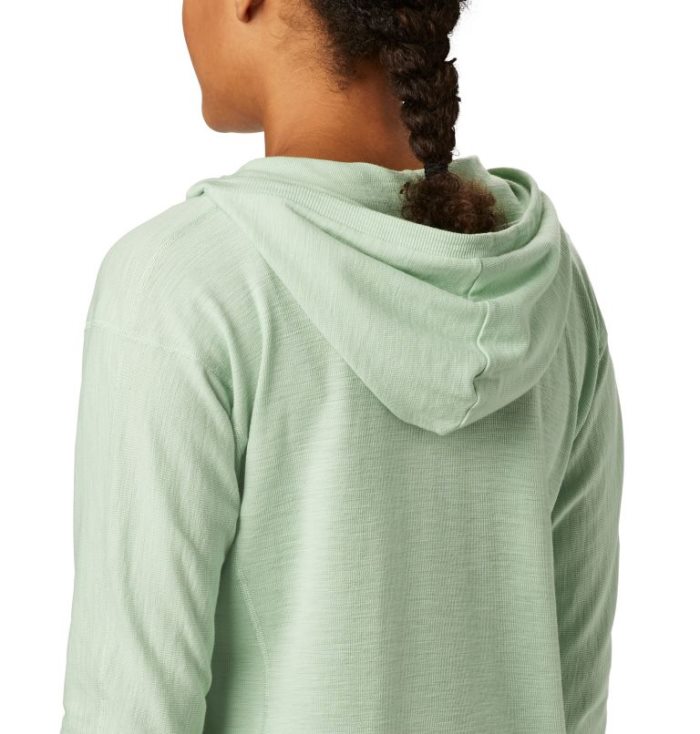 Moletons Columbia Longer Days™ Hoodie Feminino Menta Portugal | 125544-0QWI