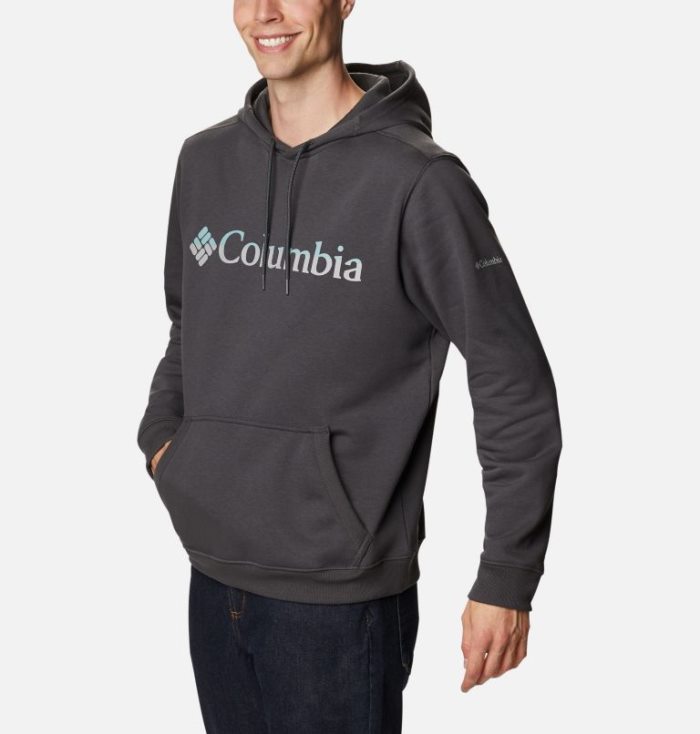 Moletons Columbia Mount Mitchell™ Hoodie Masculino Cinzentas Escuro Portugal | 160240-HJE4