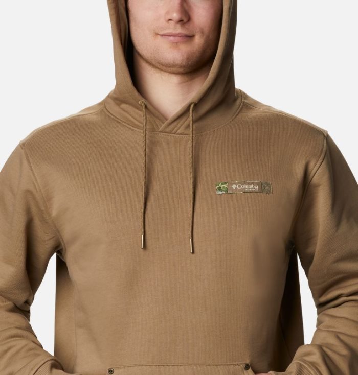 Moletons Columbia PHG Roughtail™ Trabalho Hoodie Masculino Marrom Portugal | 101026-OABB