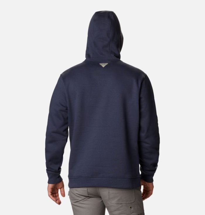 Moletons Columbia PHG Roughtail™ Trabalho Hoodie Masculino Azuis Escuro Portugal | 150758-JC4H