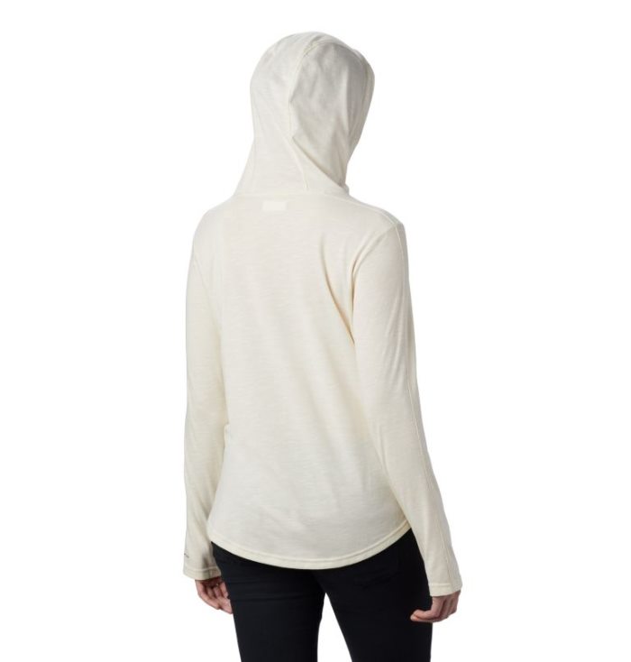 Moletons Columbia Pilsner Peak™ Hoodie Feminino Creme Portugal | 159819-6D06