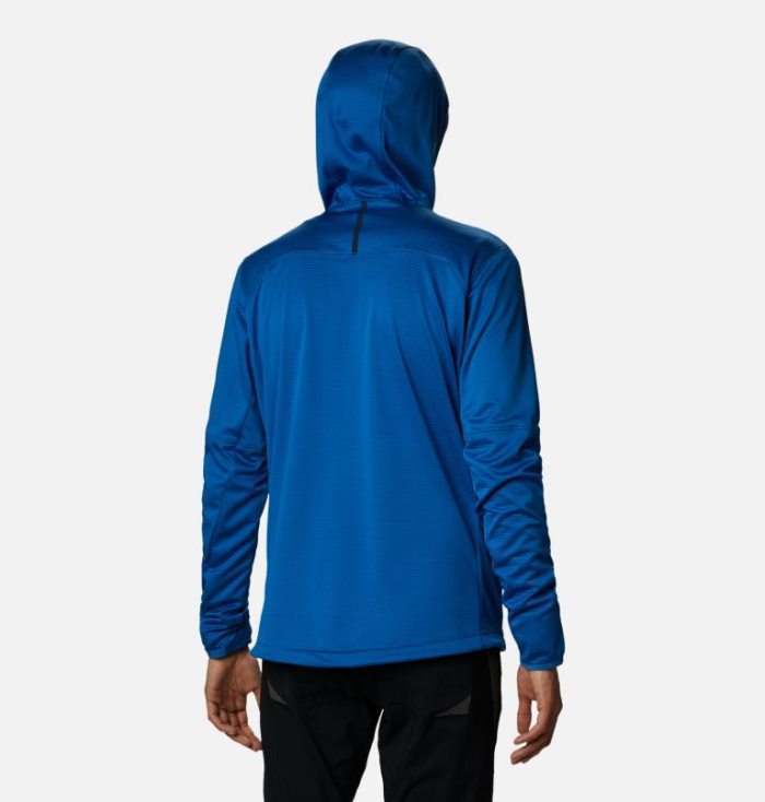 Moletons Columbia Tech Trilha™ Full Zip Hoodie Masculino Luz Azul Anil Portugal | 186650-J0Z0