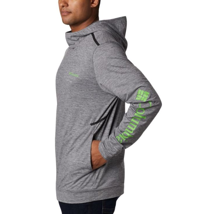 Moletons Columbia Tech Trilha™ Estacionar Hoodie Masculino Cinzentas Portugal | 144628-IOXY