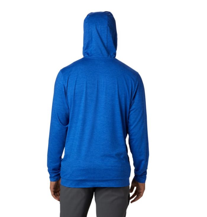 Moletons Columbia Tech Trilha™ Estacionar Hoodie Masculino Azuis Portugal | 192655-0Q3L