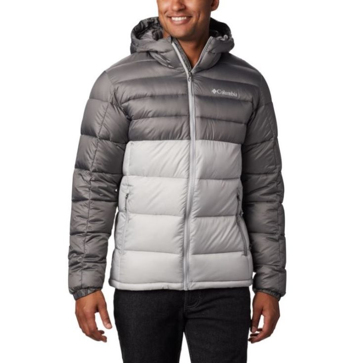 Jaqueta Isolada Columbia Buck Butte™ Insulated Encapuzado Jaqueta Masculino Cinzentas Portugal | 185724-NHNX