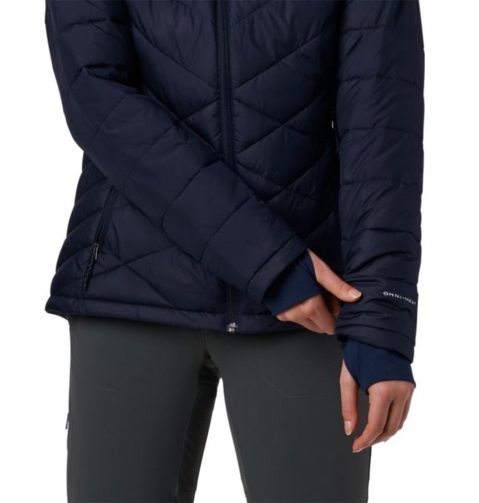 Jaqueta Isolada Columbia Heavenly™ Jaqueta Feminino Azuis Escuro Portugal | 125489-TE5Q