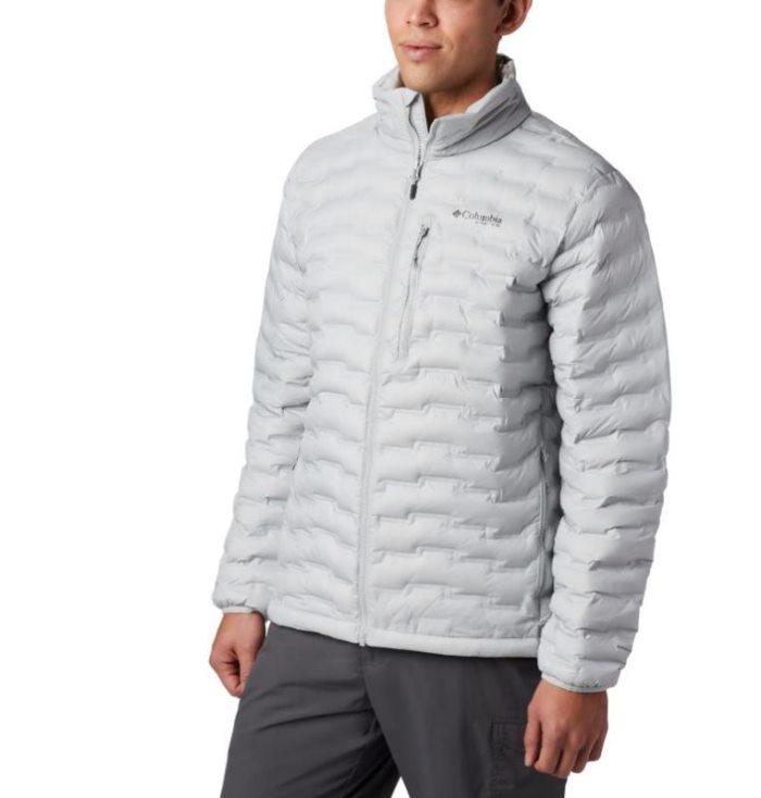 Jaqueta Isolada Columbia PFG Force XII™ Heat Seal™ Puffy Jaqueta Masculino Cinzentas Portugal | 162797-IXVP