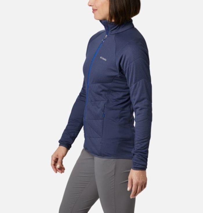 Jaqueta Isolada Columbia Parkdale Point™ Insulated Full Zip Jaqueta Feminino Azuis Escuro Portugal | 119699-6FPC