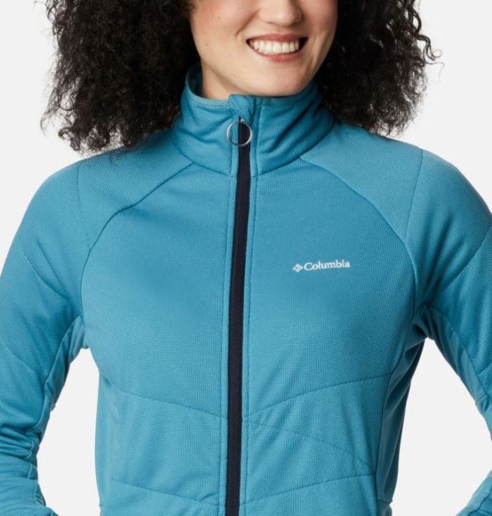 Jaqueta Isolada Columbia Parkdale Point™ Insulated Full Zip Jaqueta Feminino Azuis Portugal | 194260-0BOG