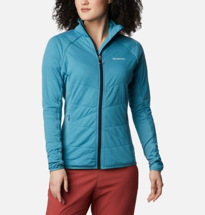 Jaqueta Isolada Columbia Parkdale Point™ Insulated Full Zip Jaqueta Feminino Azuis Portugal | 194260-0BOG