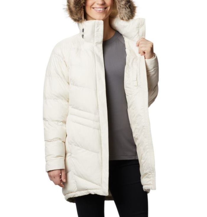 Jaqueta Isolada Columbia Peak to Park™ Medio Jaqueta Isolada Feminino Creme Portugal | 141349-2WA1