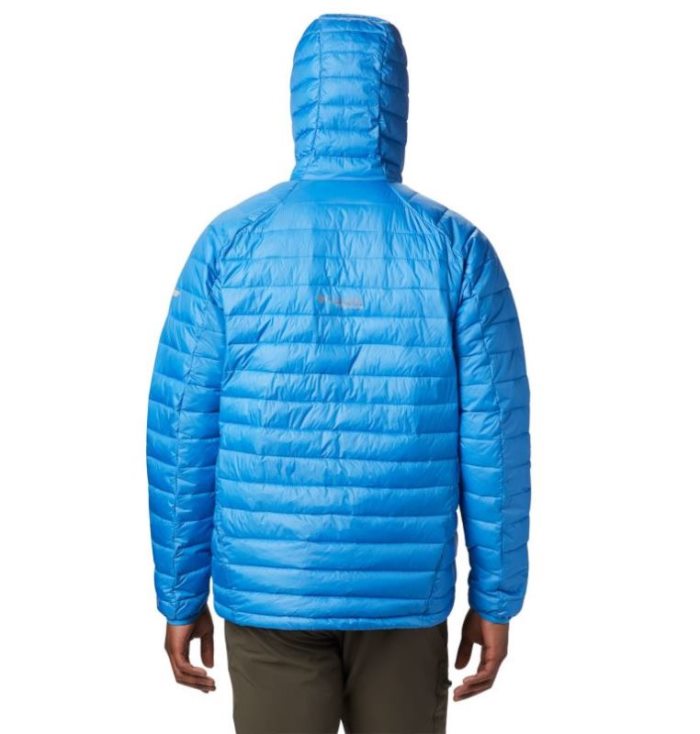 Jaqueta Isolada Columbia Snow Country™ Encapuzado Jaqueta Masculino Azuis Escuro Portugal | 101734-6HZO