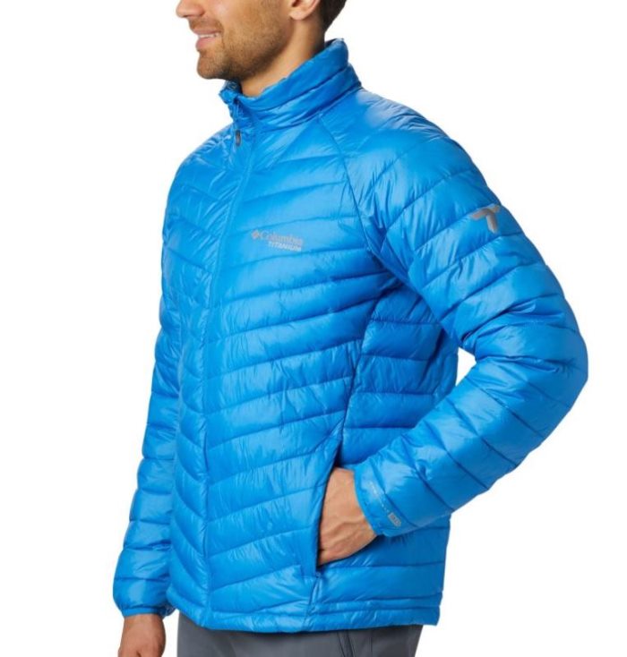 Jaqueta Isolada Columbia Snow Country™ Jaqueta Masculino Azuis Escuro Portugal | 131129-PZF4