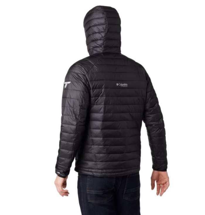 Jaqueta Isolada Columbia Snow Country™ Encapuzado Jaqueta Masculino Pretas Portugal | 149556-IV1G