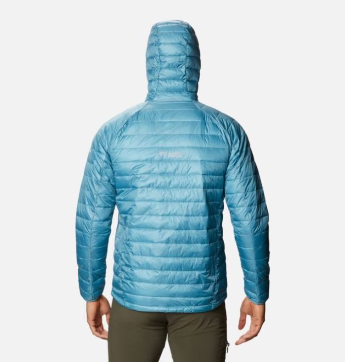 Jaqueta Isolada Columbia Snow Country™ Encapuzado Jaqueta Masculino Azuis Portugal | 188766-8RDK