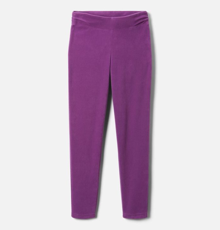 Leggings Columbia Glacial™ Fleece Leggings Criança Roxo Portugal | 196049-3TXG