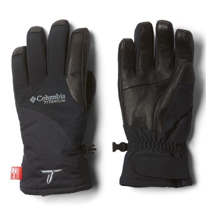 Luvas Columbia Powder Keg™ II Gloves Feminino Pretas Portugal | 130981-3ET6