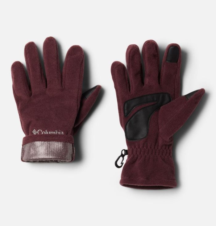 Luvas Columbia Thermarator™ Omni-Heat™ Fleece Gloves Feminino Vermelhas Escuro Portugal | 179557-45LY