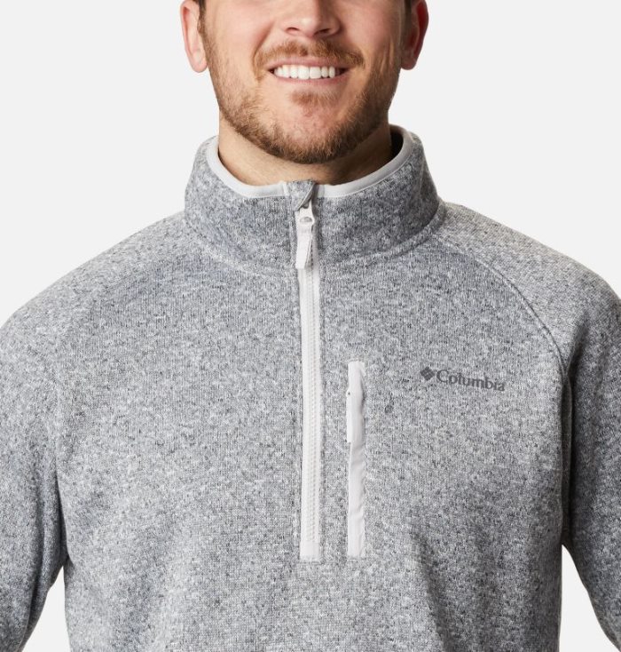 Lã Columbia Canyon Point™ Half-Zip Fleece Masculino Cinzentas Portugal | 195165-VC66