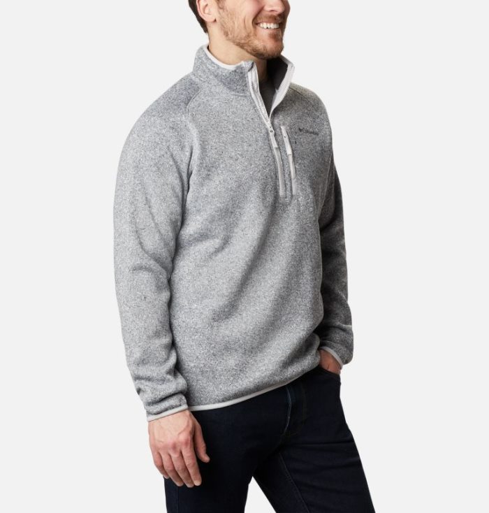 Lã Columbia Canyon Point™ Half-Zip Fleece Masculino Cinzentas Portugal | 195165-VC66