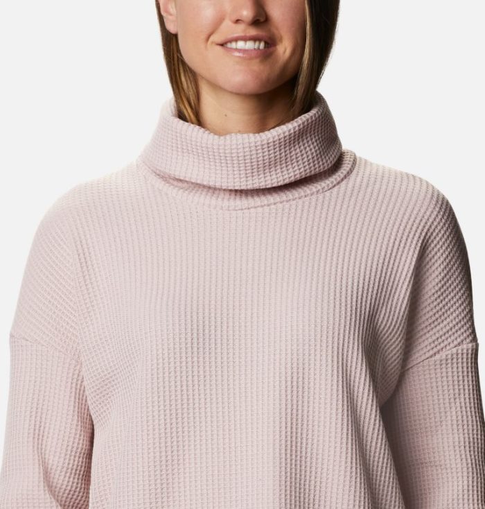 Lã Columbia Chillin™ Fleece Estacionar Feminino Luz Rosa Portugal | 185062-Z9BU