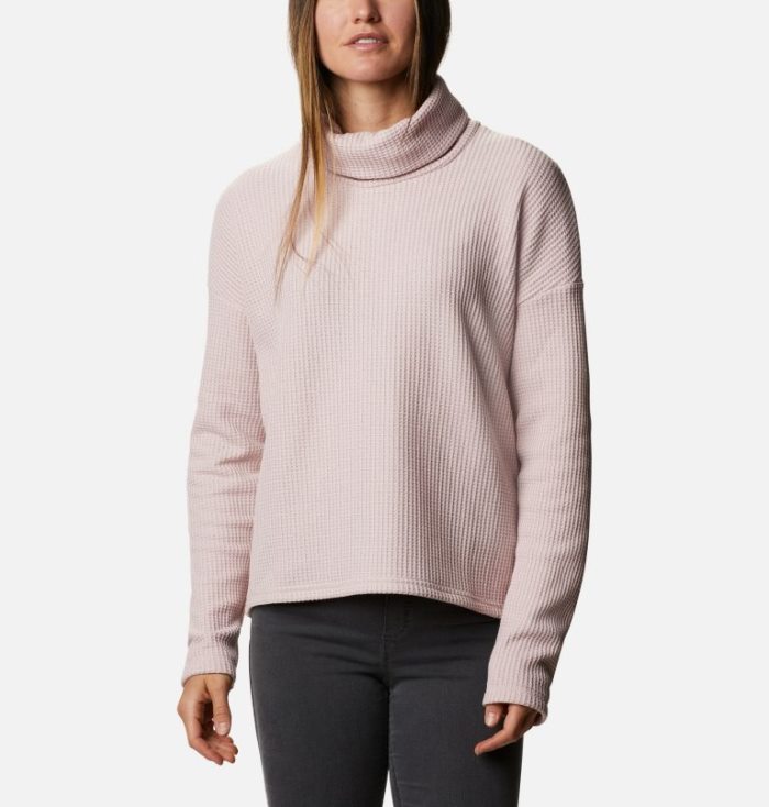 Lã Columbia Chillin™ Fleece Estacionar Feminino Luz Rosa Portugal | 185062-Z9BU