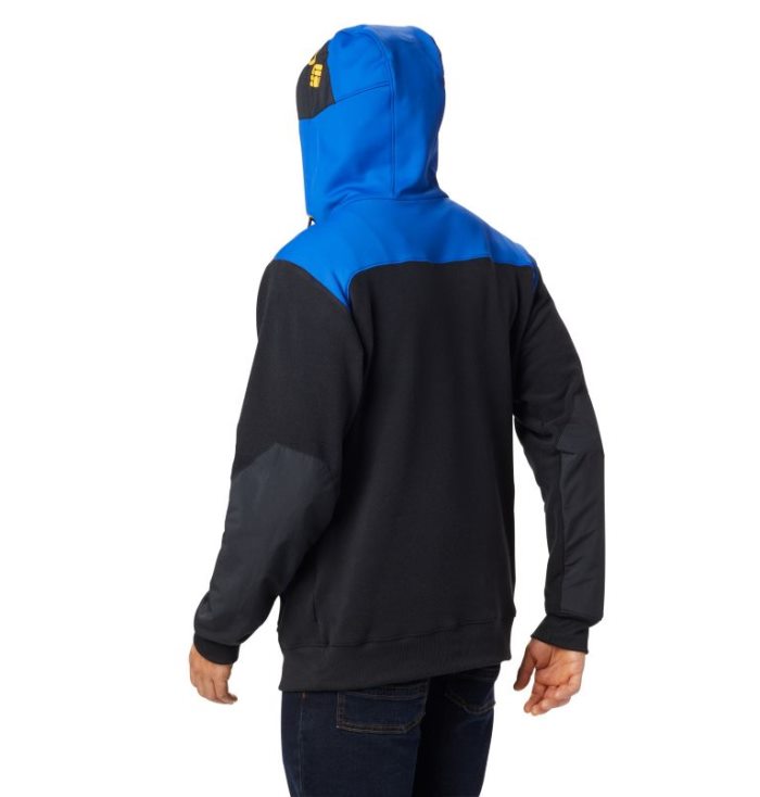 Lã Columbia Exploration™ Estacionar Hoodie Masculino Azuis Pretas Portugal | 150044-8UGL