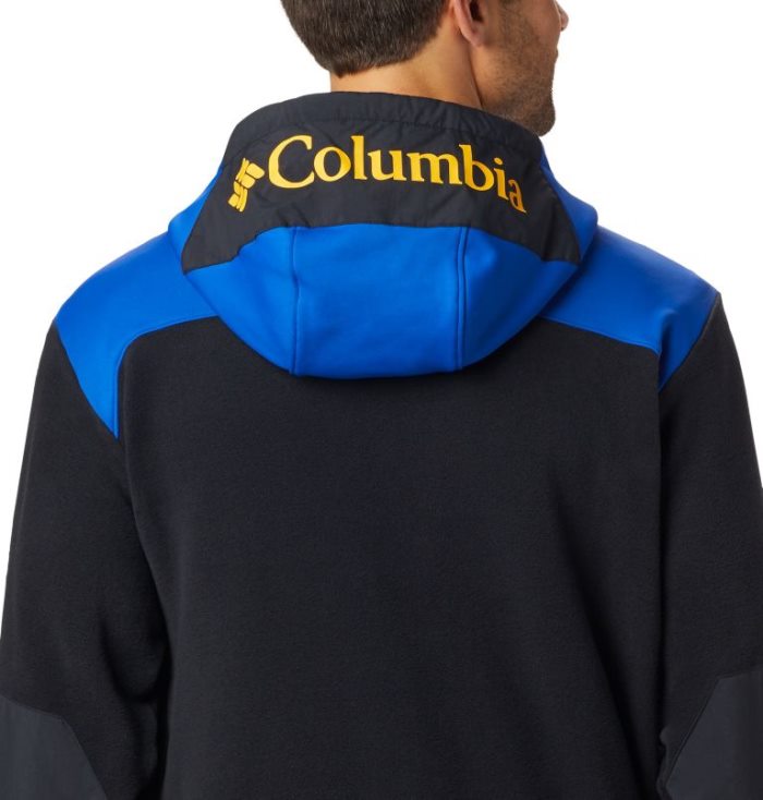 Lã Columbia Exploration™ Estacionar Hoodie Masculino Azuis Pretas Portugal | 150044-8UGL